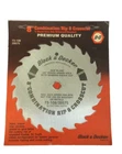 2PK Black & Decker Premium 8" Wood Rip And Crosscut 22T Circular Saw Blades Usa New. Price: $28.80.