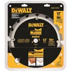 Dewalt 12IN 16T Diamond & 14IN 48T Carbide Circular Saw Blades Fiber Cement Wood New. Price: $30.00.