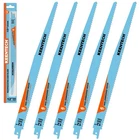 Keentech Inch Bi-metal Reciprocating Saw Blade 5-PACK For 12" X5, Blue New. Price: $15.66.