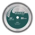 Tomax 10-INCH 80 Tooth Tcg Aluminum And Non-ferrous Metal Saw Blade Wi New. Price: $43.19.