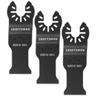 Craftsman Oscillating Blades, 1-1/8" Bi-metal Wood & Metal, Pack CMAO102-3 New. Price: $34.00.