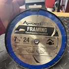 Avanti Pro Framing Circular Saw Blade Replacement 7 1/4 X 24 Teeth 3 Pack (K6 New. Price: $23.98.