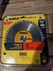 Dewalt DWA7766 48 Teeth Ferrous Metal Cutting 5/8-INCH Arbor, 7-1/4-INCH Bx 9 New. Price: $29.00.