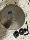 Crl 5-3/8" Plated Diamond Saw Blade Fine 220 Grit 10MM Arbor Used. Price: $16.00.
