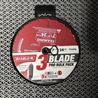 Diablo 7-1/4" Teeth Circular Saw Framing Blade Pack D0724R3 For Wood New. Price: $20.00.