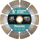 Makita B-69618 5" Diamond Blade, Segmented, General Purpose New. Price: $26.04.