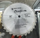 Black & Decker 73-740 10 Piranha 32 Carbide Teeth Saw Blade Used. Price: $15.00.
