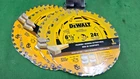 Dewalt Circular Saw Blade 6-1/2 24T Model DWA261224(2) & DWA261240 (3) New (B5). Price: $30.00.