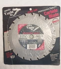 Nos Credo 'cuda 7-1/4" 20T Pro Combination Carbide Saw Blade Usa Made New. Price: $14.99.