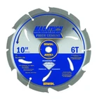 Irwin Tools 4935624 10" X 6T Polycrystalline Diamond Cement Circular Saw Blade New. Price: $60.75.