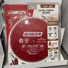 Freud Diablo D1080X 10"/80TPI Ultra Finish Chop/slide Miter And Table Saw Blade New. Price: $39.93.