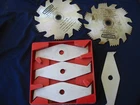 Vintage Craftsman Kromedge Saw Blades Dado Set 6" Diameter 1/2" Hole 9-3248 Usa Used. Price: $14.95.