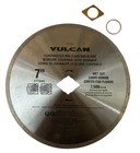 Lot Of 4 Vulcan 7" Continuous Rim Diamond Wet Cut Blade 7/8" Arbor 725-9823 New. Price: $30.00.