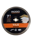 Ridgid 7 In. Tile Continuous Rim Diamond Saw Blade Open. Price: $18.69.