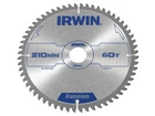 Irwin Professional Aluminium Circular Saw Blade 210 X 30MM 60T Tcg IRW1907775 New. Price: $100.47.