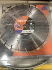 Norton Clipper 14" Multi-purpose Diamond Saw Blade UPC-701846845472 New. Price: $75.00.