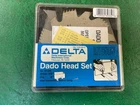 Delta 6" Dado Head Set 5/8" Arbor Table Saw Craftsman Ridgid Jet Grizzly 34-334 Used. Price: $39.99.