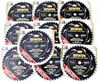 10 Irwin Weldtec 7-1/4" Carbide Tip Circular Saw Blades Tooth Trim Finish New. Price: $86.99.