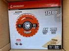 Crescent CSBFR-724-10 Nail Slicer Framing Blades 24T X 7-1/4" 10-PACK (new). Price: $67.50.