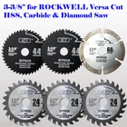 6X 3-3/8" Metal Wood Stone Saw Blade For Rockwell Versacut RK3440K Worx WX420L New. Price: $22.95.