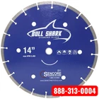 14" Bull Shark Diamond Blade For Concrete Brick Masonry + Free Shipping New. Price: $135.00.