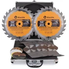 Dado Blade Set, 10-INCH, 24-TOOTH With 5/8-INCH Bore 23 Pieces For Cutting ... New. Price: $139.19.