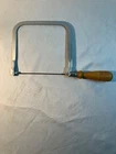 Vintage No. 15 Disston Inc. U.s.a. Coping Saw W/ Fat Wood Handle & Blade Used. Price: $17.99.