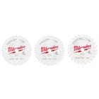 Milwaukee 6 1 2 In Assorted Carbide Track Saw Blades 3 Piece New. Price: $149.94.