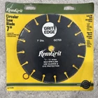 Remgrit 7" Circular Saw GC703BL With 1/2" To 5/8" Arbor Tungsten Carbide New. Price: $30.00.
