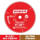 6-1/2 In. X 60 Teeth Ultra Finish Saw Blade New. Price: $27.71.
