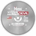 Morse 102865-WWG Circularsawblade, Carbide, DIA:14" New. Price: $205.99.