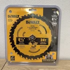 Dewalt Circular Saw Blade, 1/4 Inch, Tooth, Framing & Ripping (DWA181424) New. Price: $15.00.