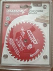 D0436 Diablo 4-1/2-INCH Tooth Atb Cordless Trim Saw Blade 3/8" Arbor New. Price: $22.00.