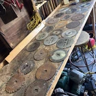 Bug Lot Of 23. 7 1/4 Saw Blades. Vermont. Omaha. Wood. Diamond. New And Used.. Price: $99.00.