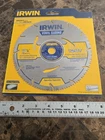Irwin Tools Vinyl Siding Circular Saw Blade, 7 1/4-INCH, 120T (21830ZR) Nip Oem New. Price: $19.50.