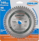 Oshlun SBFT-160048 160MM Tooth Fespro Crosscut Atb Saw Blade With 20MM Arbor New. Price: $53.12.