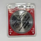 Milwaukee 48-40-4515 8" X 42 Tooth Stainless &metal Cutting Circular Saw Blade New. Price: $32.99.