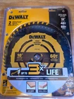 Dewalt 2PACK 10" 60T Finish Circular Saw Blade DWA110CMB New. Price: $45.99.
