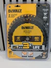 Dewalt DWA11040 2-PACK 10" 40-TOOTH General Purpose Carbide-tipped Saw Blade New. Price: $30.00.