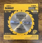 1PC Dewalt DW9155 6-1/2" 18T Carbide Teeth Circular Saw Blade New. Price: $20.00.