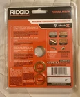 Ridgid 5" Turbo Mesh Rim Diamond Blade 7/8" & 5/8" Arbor New. Price: $20.95.