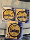 2X Dewalt DW3184 8-1/4" 40T Carbide Saw Blade Crosscut Finishing 5/8"G Lot New. Price: $80.00.