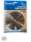 Makita 792446-1 1/4 Combo Saw Blade 5/8 Arbor 40 Teeth For Model 5077B New. Price: $24.99.