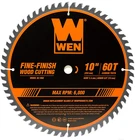 10 60-TOOTH Carbide-tipped Ultra-fine Woodworking Blade Miter Table Saws. Price: $28.65.