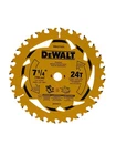 Pack Dewalt 1/4" Circular Saw Blades 24T 5/8" Arbor DWA271424B10 New Open. Price: $69.95.