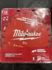 Milwaukee Tool 49-93-7245 16" Asphalt & Green Concrete Segmented Diamond Blade New. Price: $89.99.