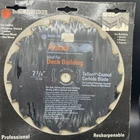 Black & Decker Piranha 7-1/4-INCH 18 Carbide Teeth Blade 5/8 Arbor Vintage New. Price: $12.99.