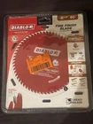 Diablo D0860X 8-1/4" 60-TOOTH Fine Finish Saw Blade Open. Price: $50.99.