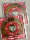 Milwaukee 49-93-7265 Yellow X .100 Diamond Blade For Green Concrete New. Price: $150.00.