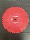 Diablo 10 In General Purpose Circular Saw Blade Carbide 40 Teeth Red Used. Price: $15.00.
